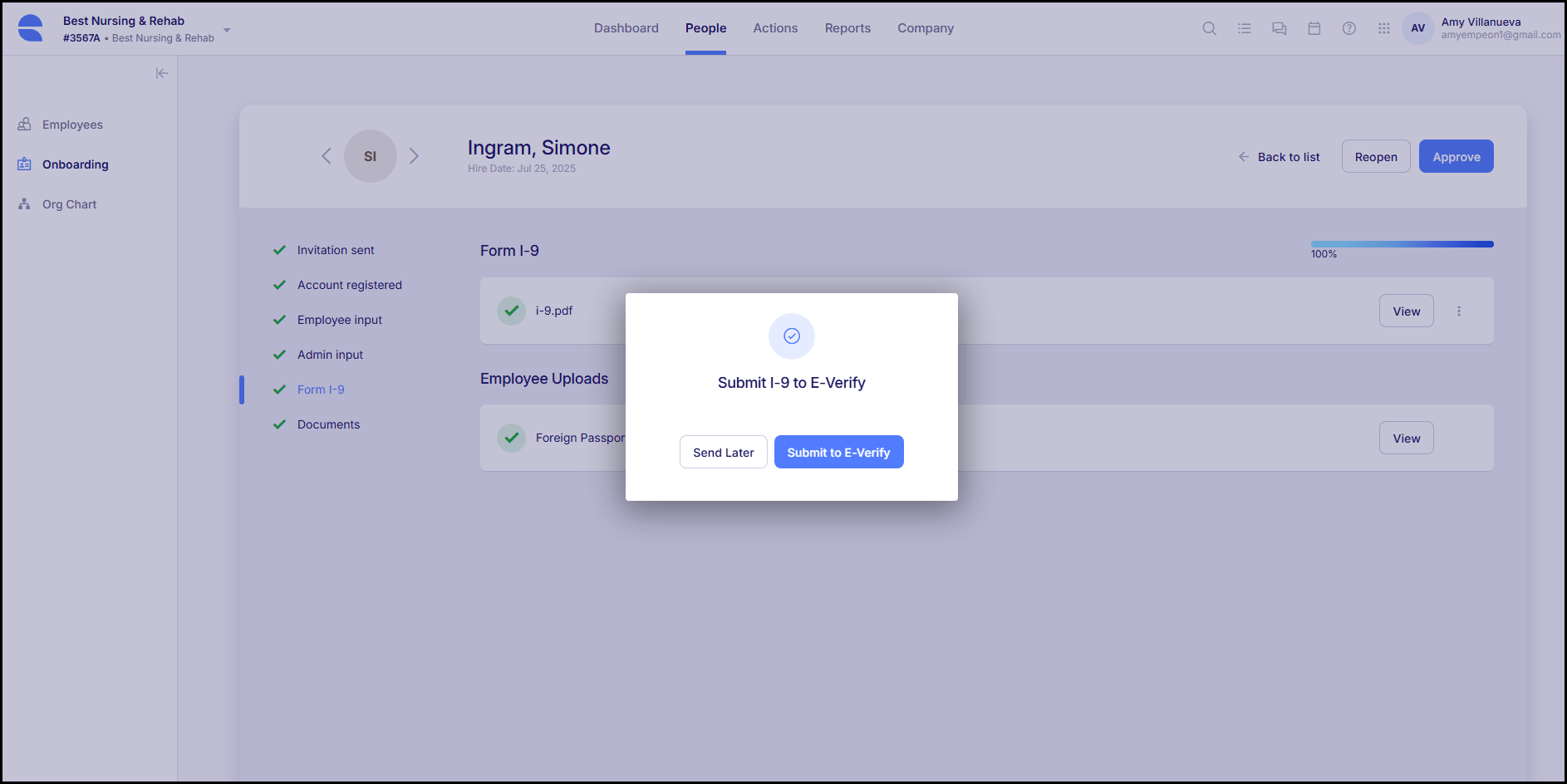 E Verify Integration - Premium Minimal Illustration - Full HD